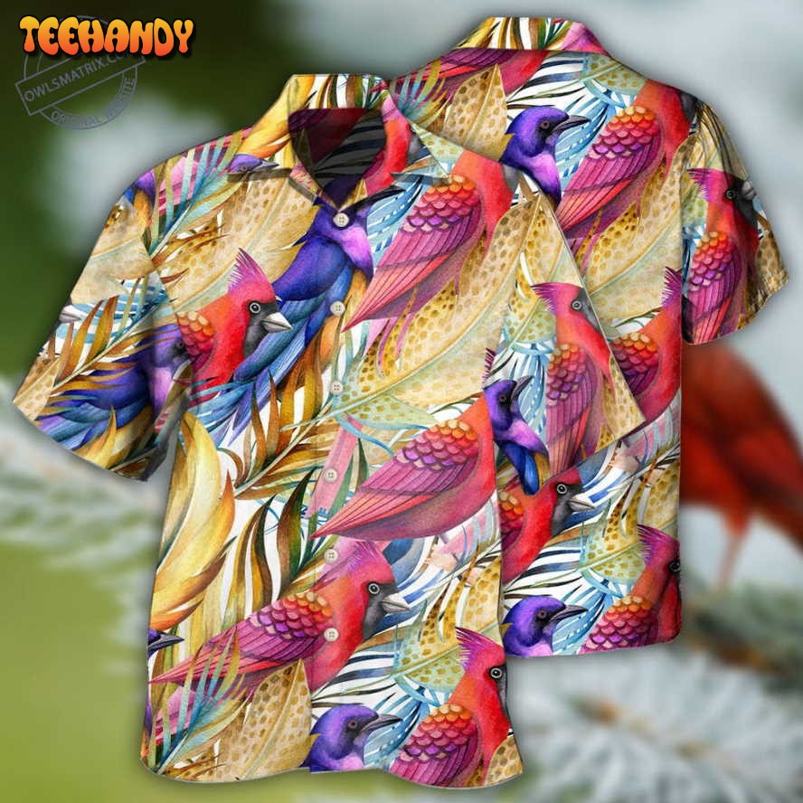 Cardinal Tropical Life Basic Hawaiian Shirt