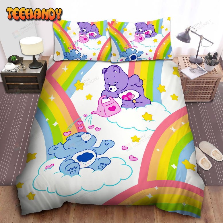 Care Bears Grumpy Bear And Daydream Bear Bedding Set