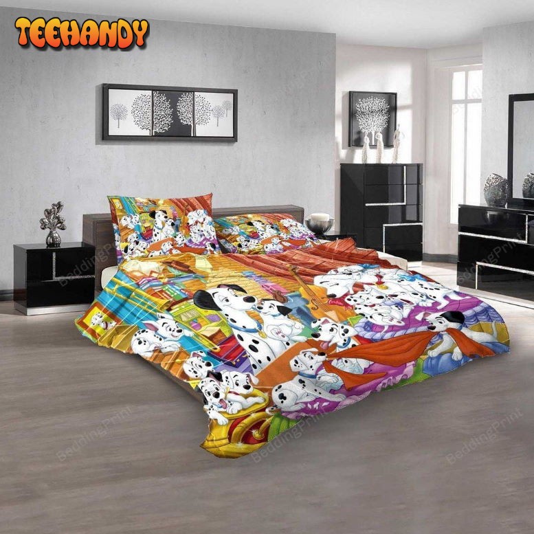 Cartoon Movies 101 Dalmatians The Series V 3d Duvet Cover Bedding Sets