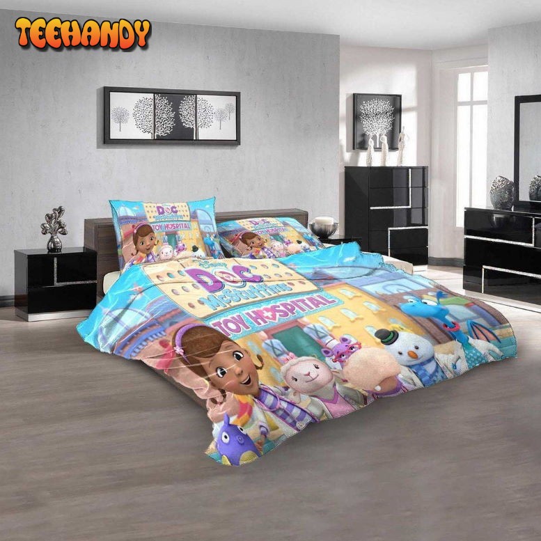 Cartoon Movies Doc Mcstuffins N 3d Duvet Cover Bedding Sets