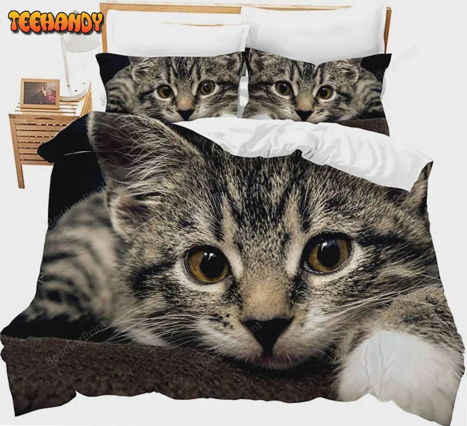 Cat Bedding Set Bed Sheets Duvet Cover Bedding Sets