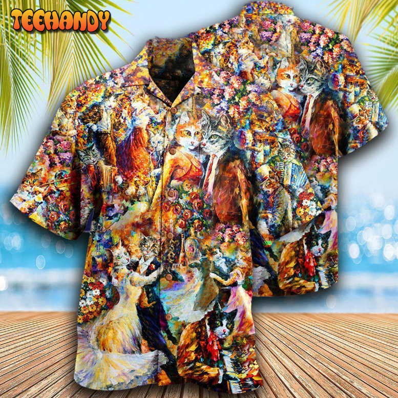 Cat Sound Of The Dance Hawaiian Shirt