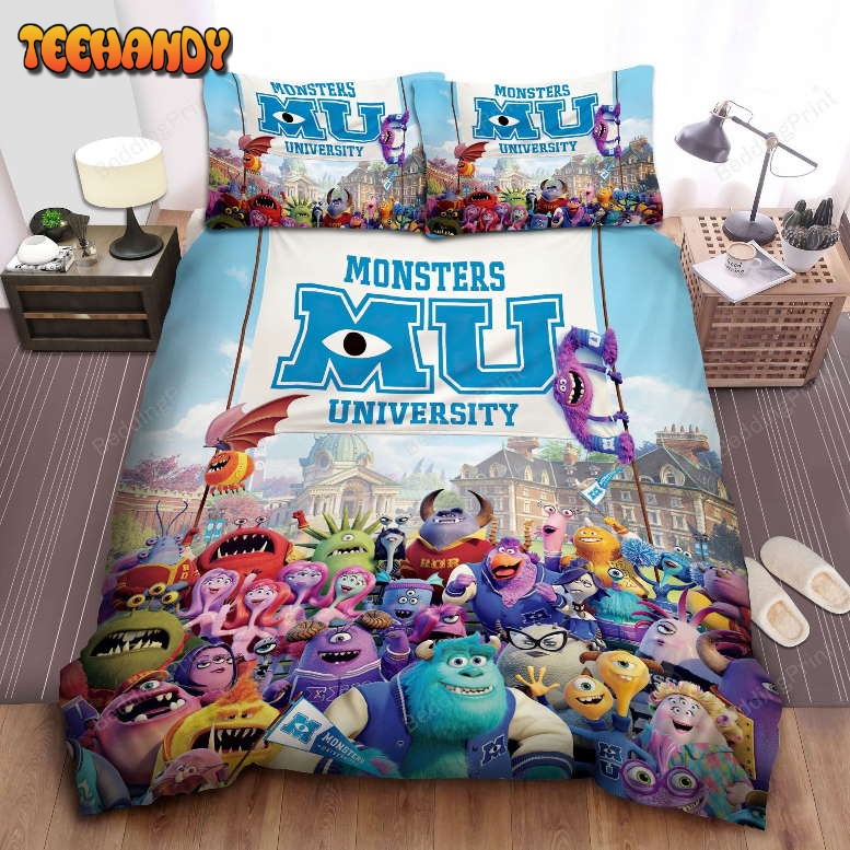 Characters Of The Movie Monster University Bedding Sets