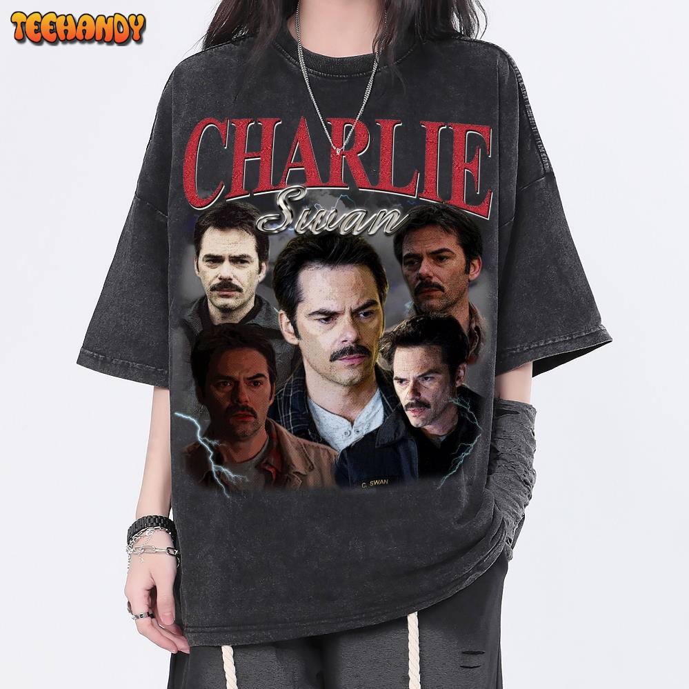 Charlie Swan Vintage Washed Shirt, Retro Billy Burke T-Shirt