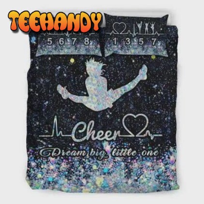 Cheer Heartbeat Dream Big Little One Bedding Sets