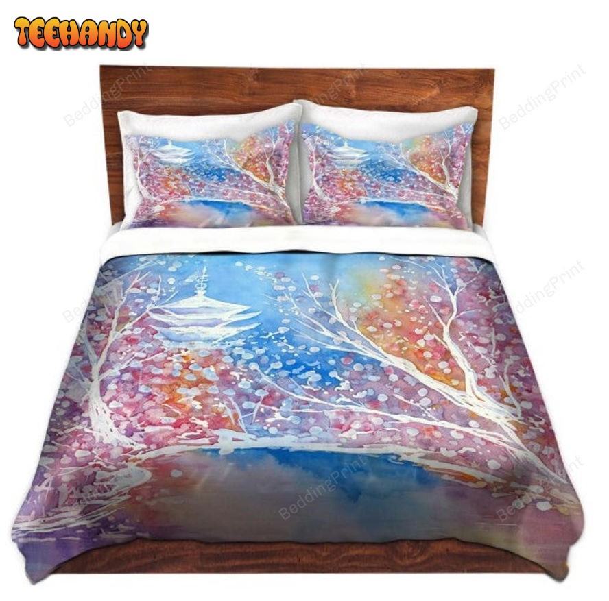 Cherry Blossom Duvet Cover Bedding Sets