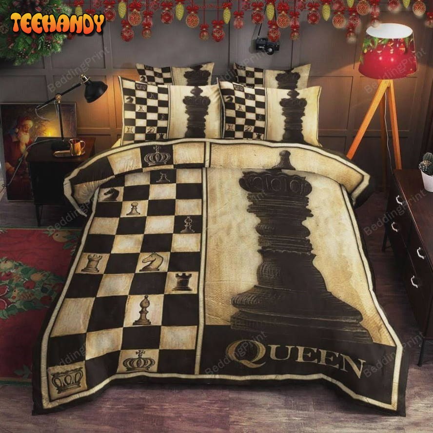 Chessboard Queen Duvet Cover Bedding Sets