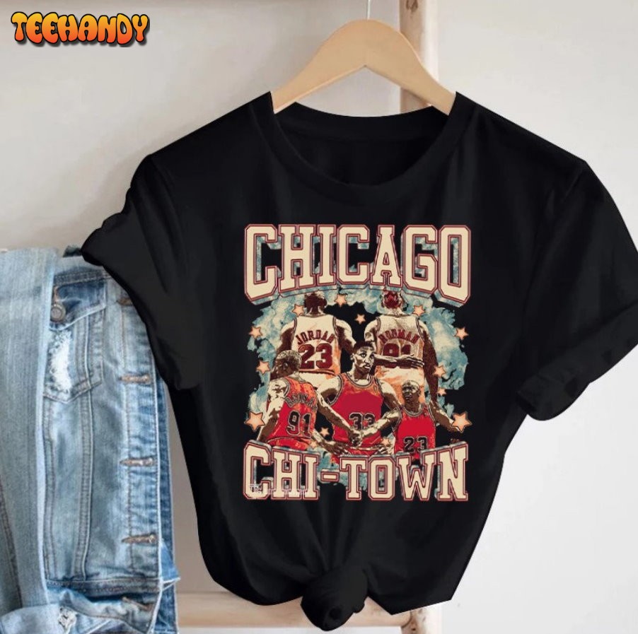 Chicago Basketball Chi Town Vintage Classic T Shirt, Chicago Basketball Team Vintage Shirt