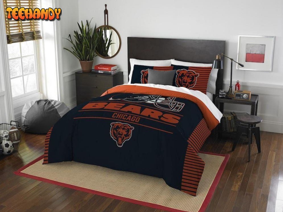 Chicago Bears V4 Bedding Set