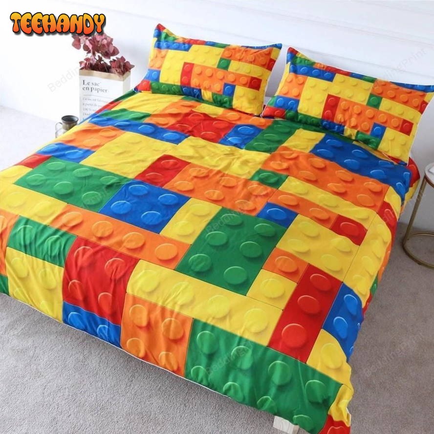 Children’s Blocks Duvet Cover Bedding Set