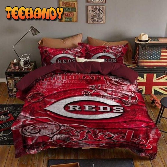 Cincinnati Reds Bedding Set