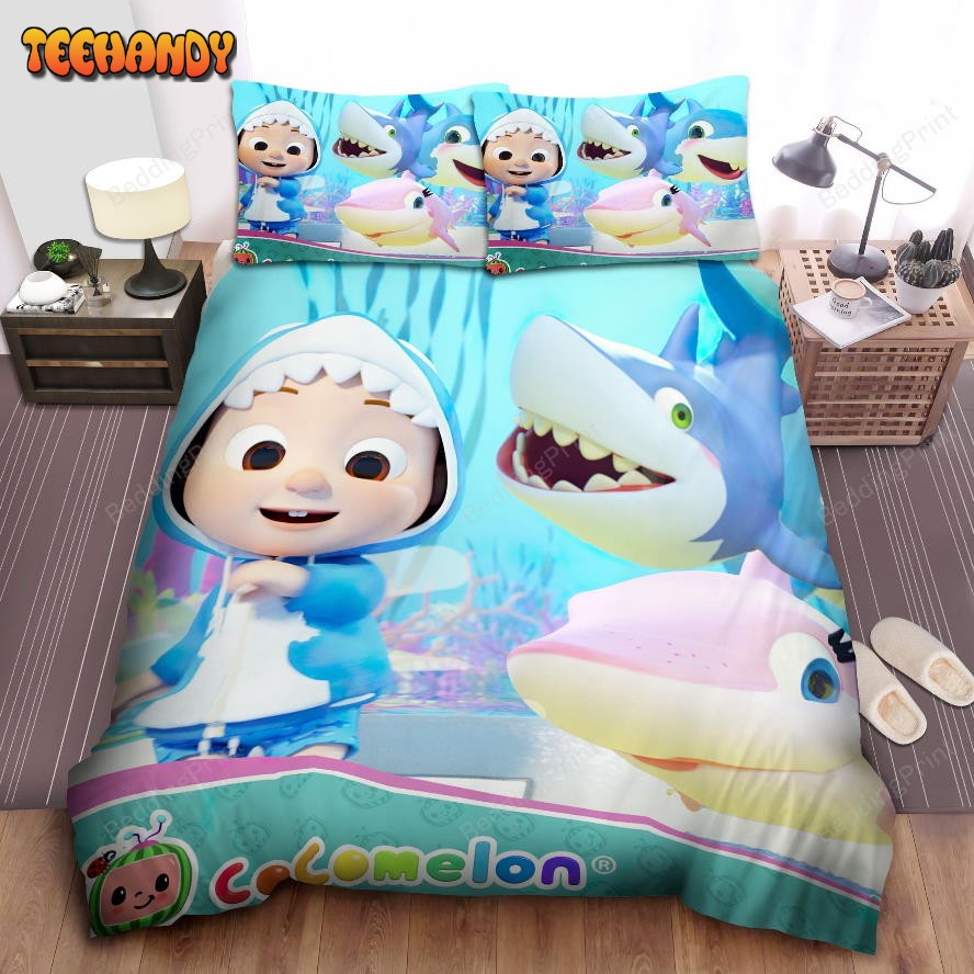 Cocomelon Baby Shark Du Du Bedding Sets