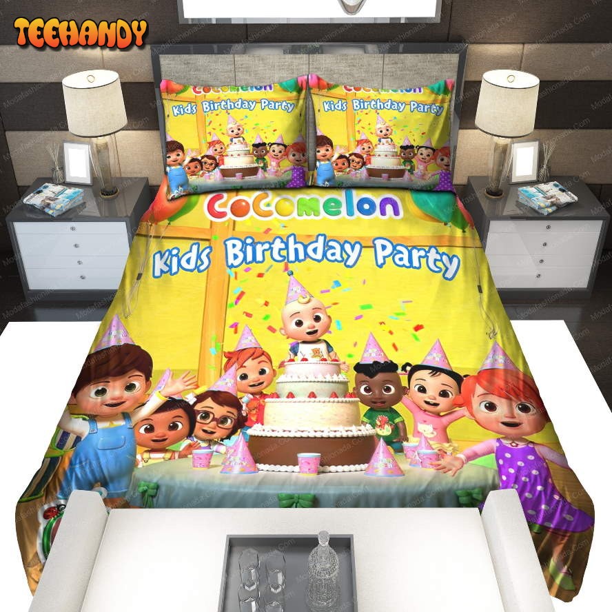 Cocomelon Birthday Party Bedding Sets