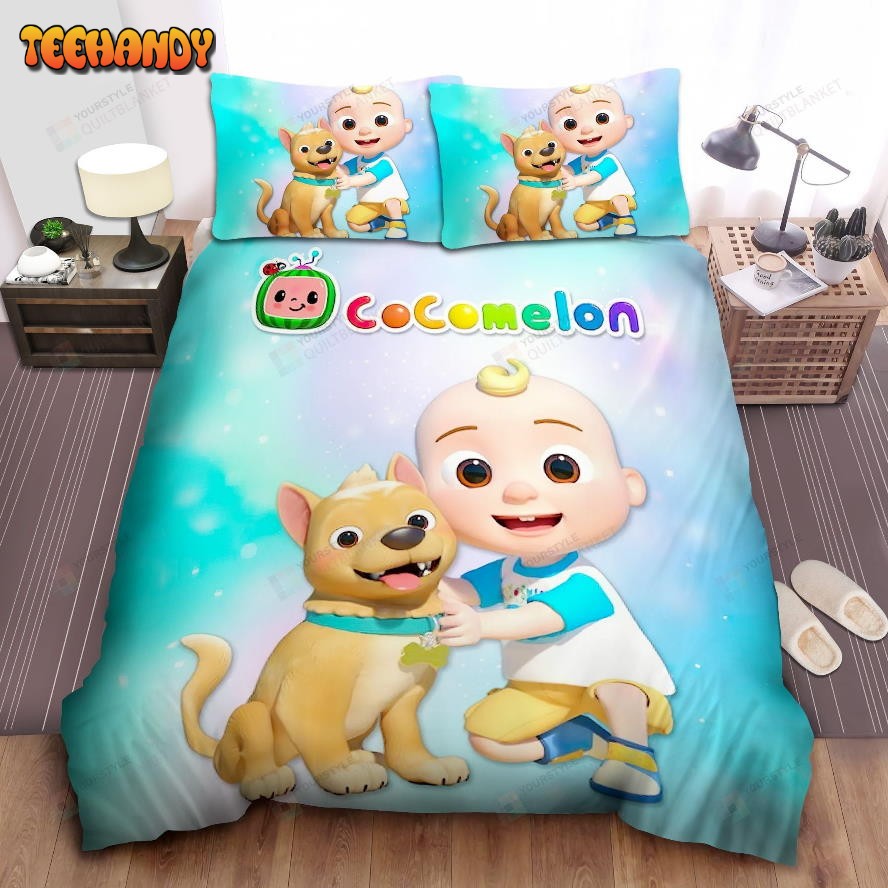 Cocomelon J.J And Bingo The Dog Bedding Sets