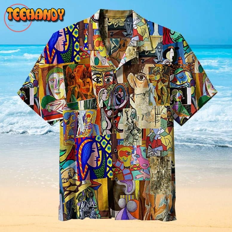 Collage de Picasso Hawaiian Shirt