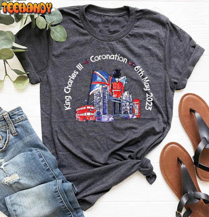 Coronation Party Shirt, Third King Charles Coronation Unisex T-shirt