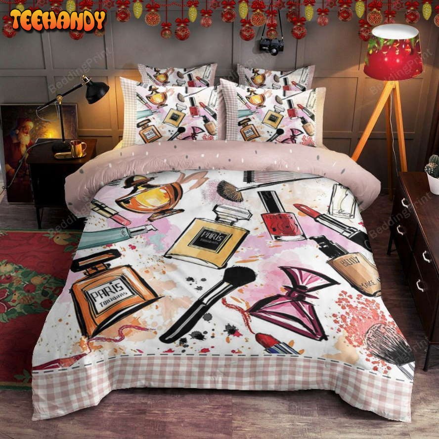 Cosmetic And Makeup Duvet Cover Bedding Sets