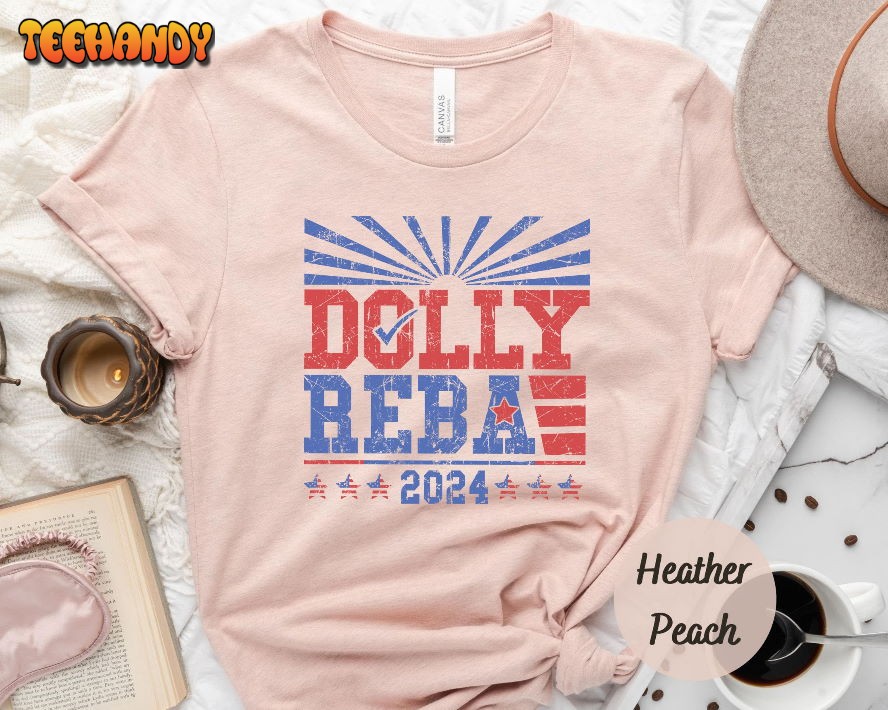 Country Music Funny Election Dolly Reba 2024 Vintage Unisex T Shirt