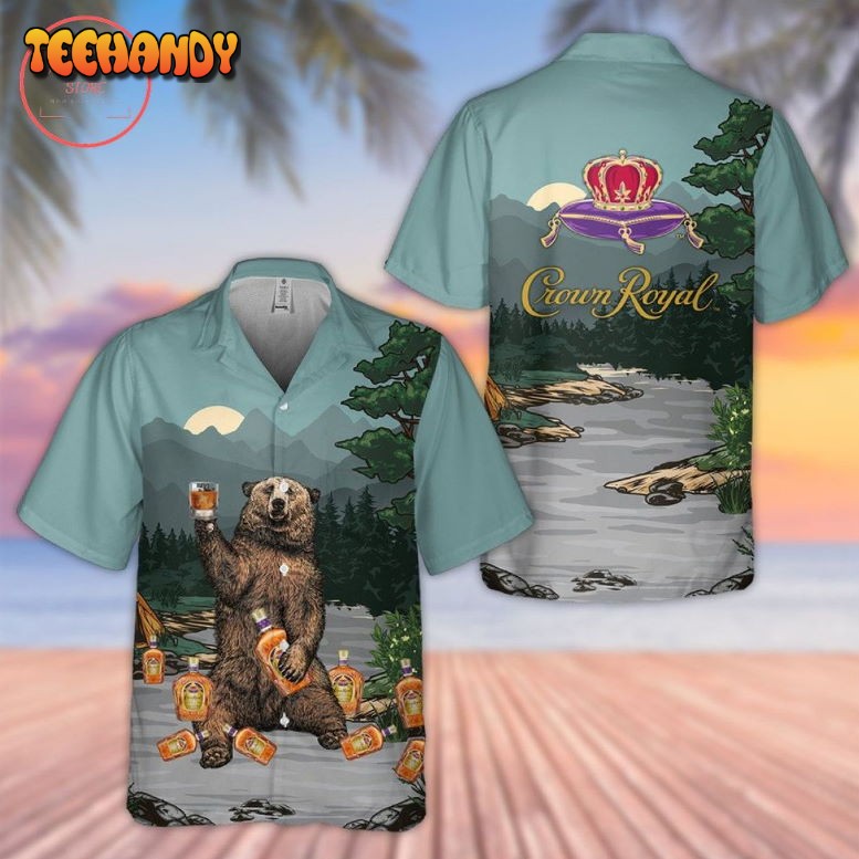 Crown Royal Bear Hawaiian Shirt