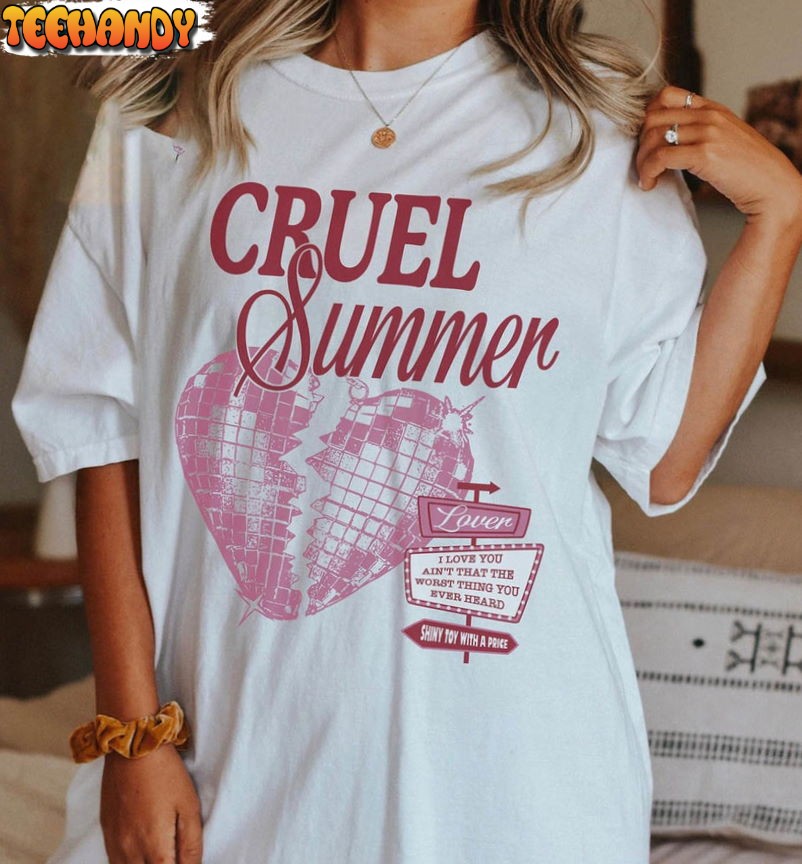 Cruel Summer Shirt, Swiftie Eras Tour Unisex T-shirt