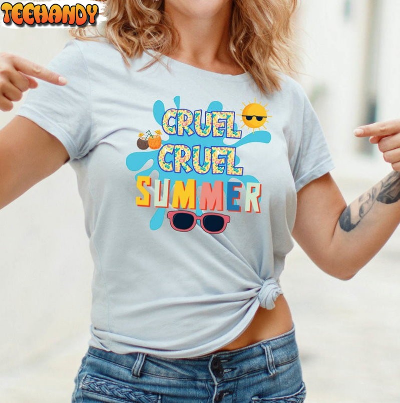 Cruel Summer Shirt, Trendy Short Sleeve Sweatshirt