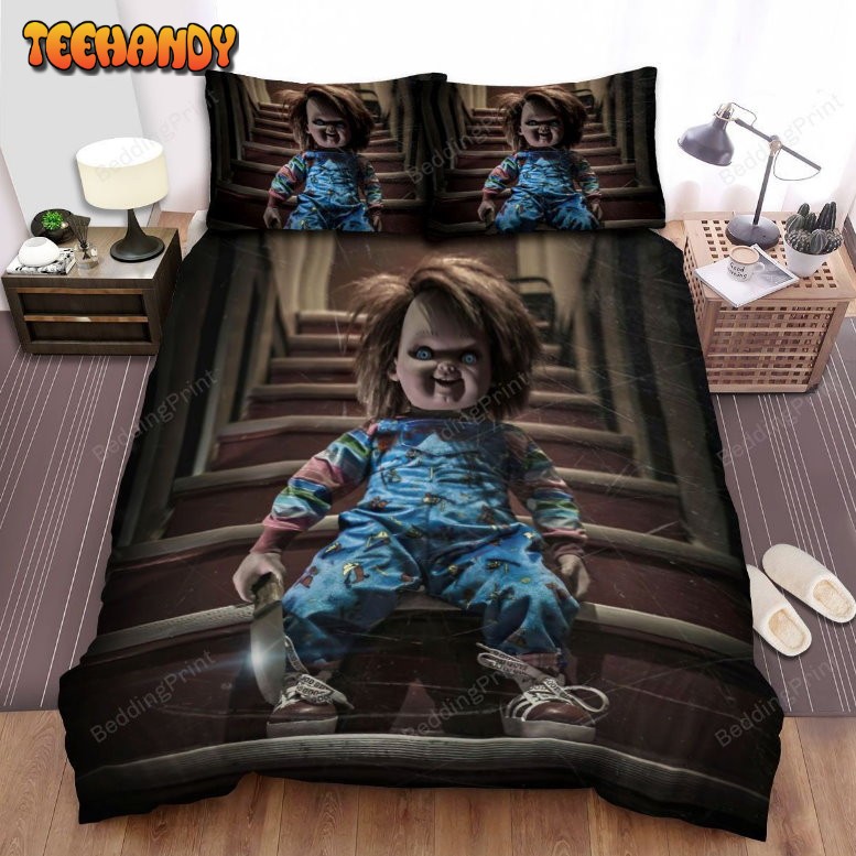 Curse Of Chucky Poster 2 Duvet Cover Bedding Sets