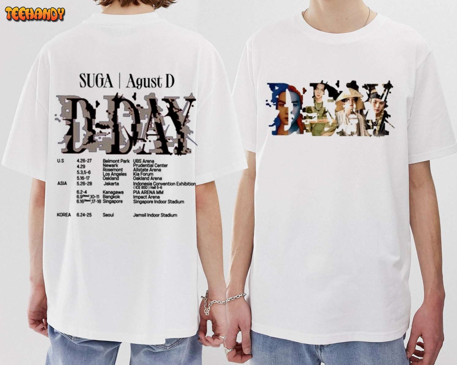 D-Day Tour 2023 Min Yoongi Shirt, Agust D Concert Shirt,Suga On Tour 2023 Shirt