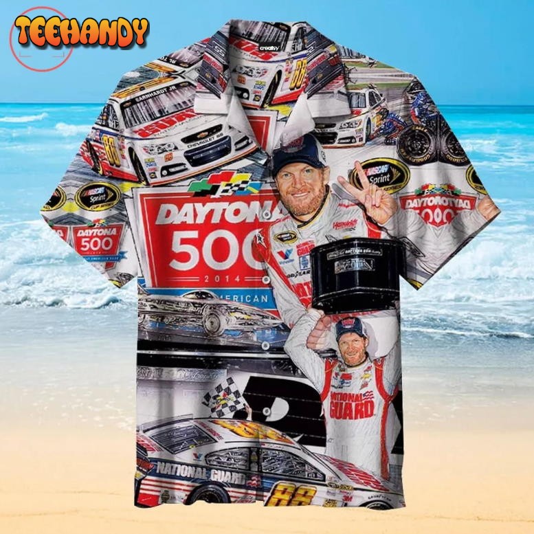 Dale Earnhardt Jr Hawaiian Shirt