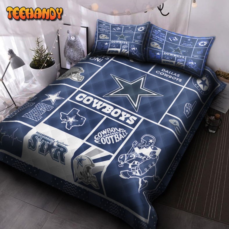 Dallas Cowboys Ver1 Quilt Bedding Set