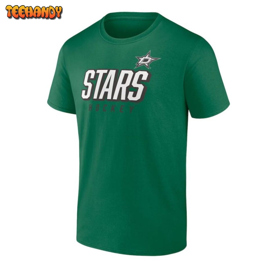 Dallas Stars Wordmark Green T-Shirt