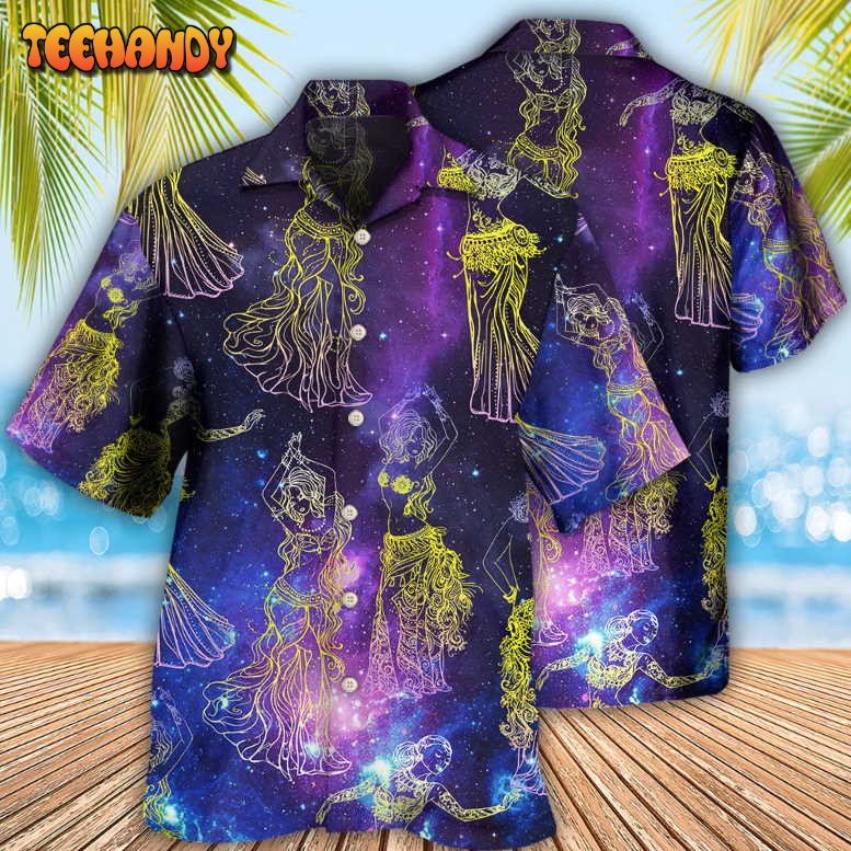 Dance Belly Dance Mysterious Galaxy Hawaiian Shirt