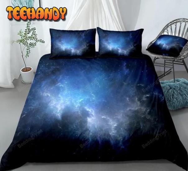 Dark Blue Galaxy Duvet Cover Bedding Sets