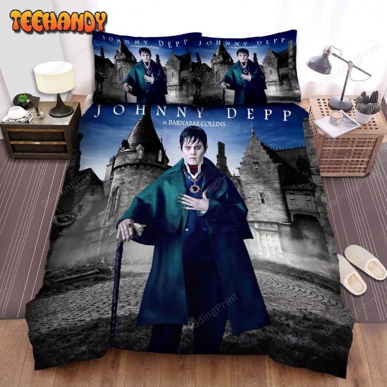 Dark Shadows Johnny Depp Is Barnabas Collins Movie Poster Bedding Sets