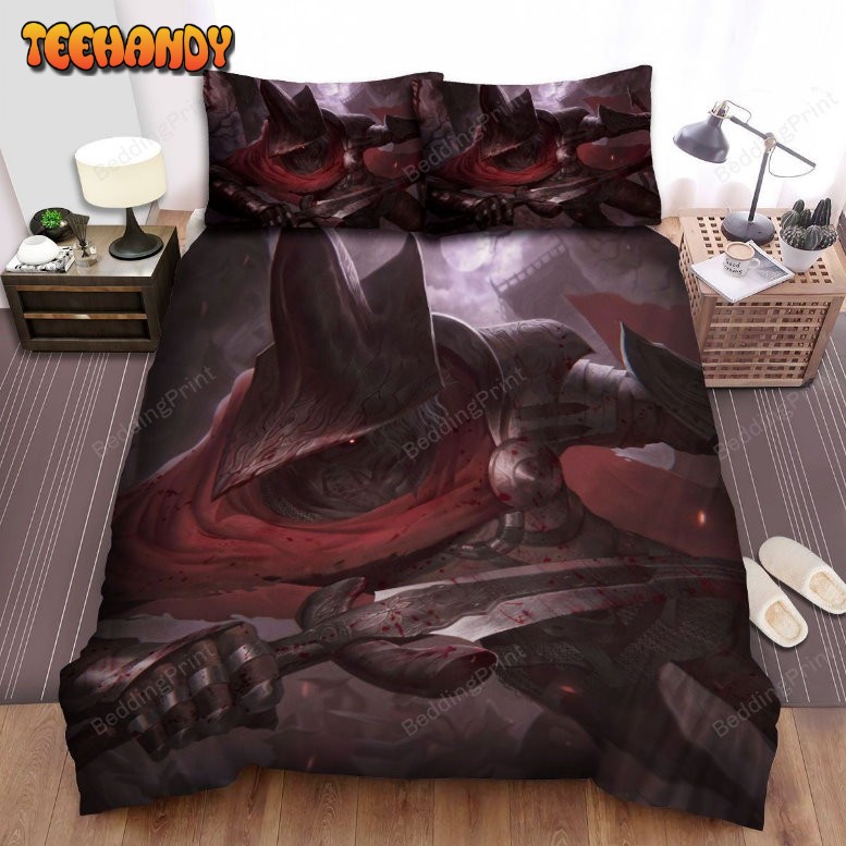 Dark Souls 3 Abyss Watchers Bloody Artwork Bedding Set