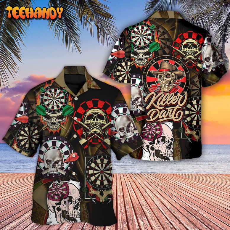 Dart Skull Killer Dart Hawaiian Shirt