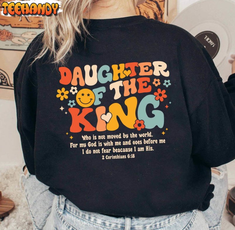 Daughter Of The King Cute Jesus Christian T-shirt