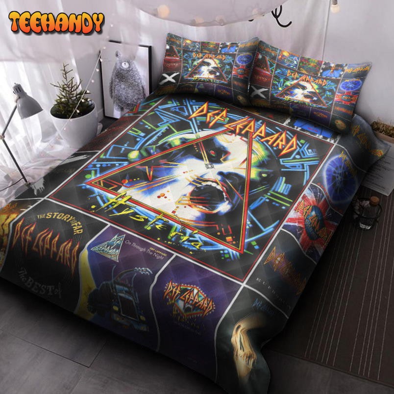 Def Leppard Quilt Bedding Sets