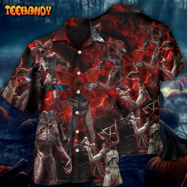 Demogorgon Death Invasion Style Hawaiian Shirt