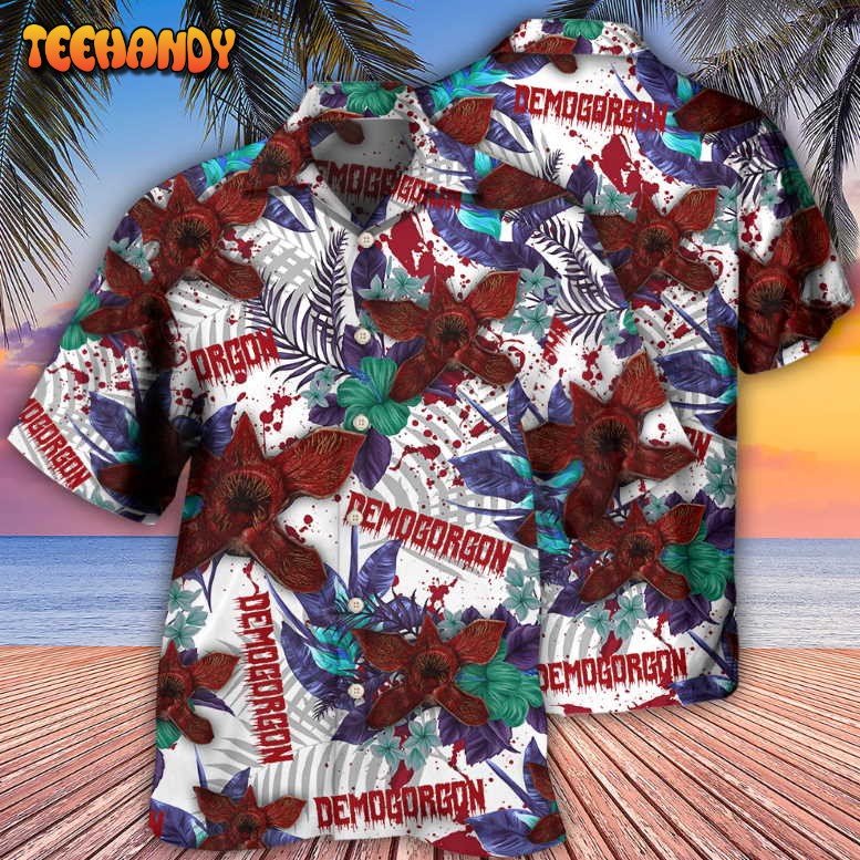 Demogorgon Monster Hawaiian Pattern Hawaiian Shirt