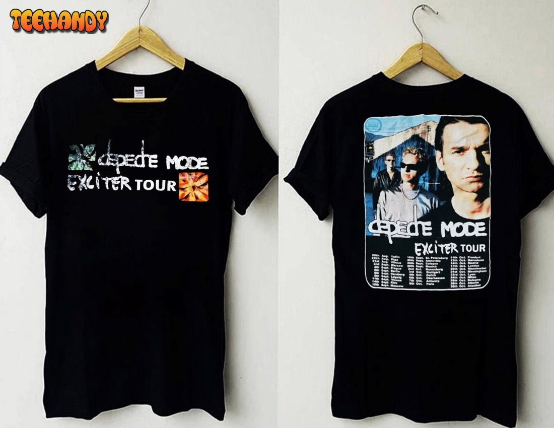 Depeche Mode Exciter Tour 2001 T-Shirt, Depeche Mode Tour 2001 T-Shirt