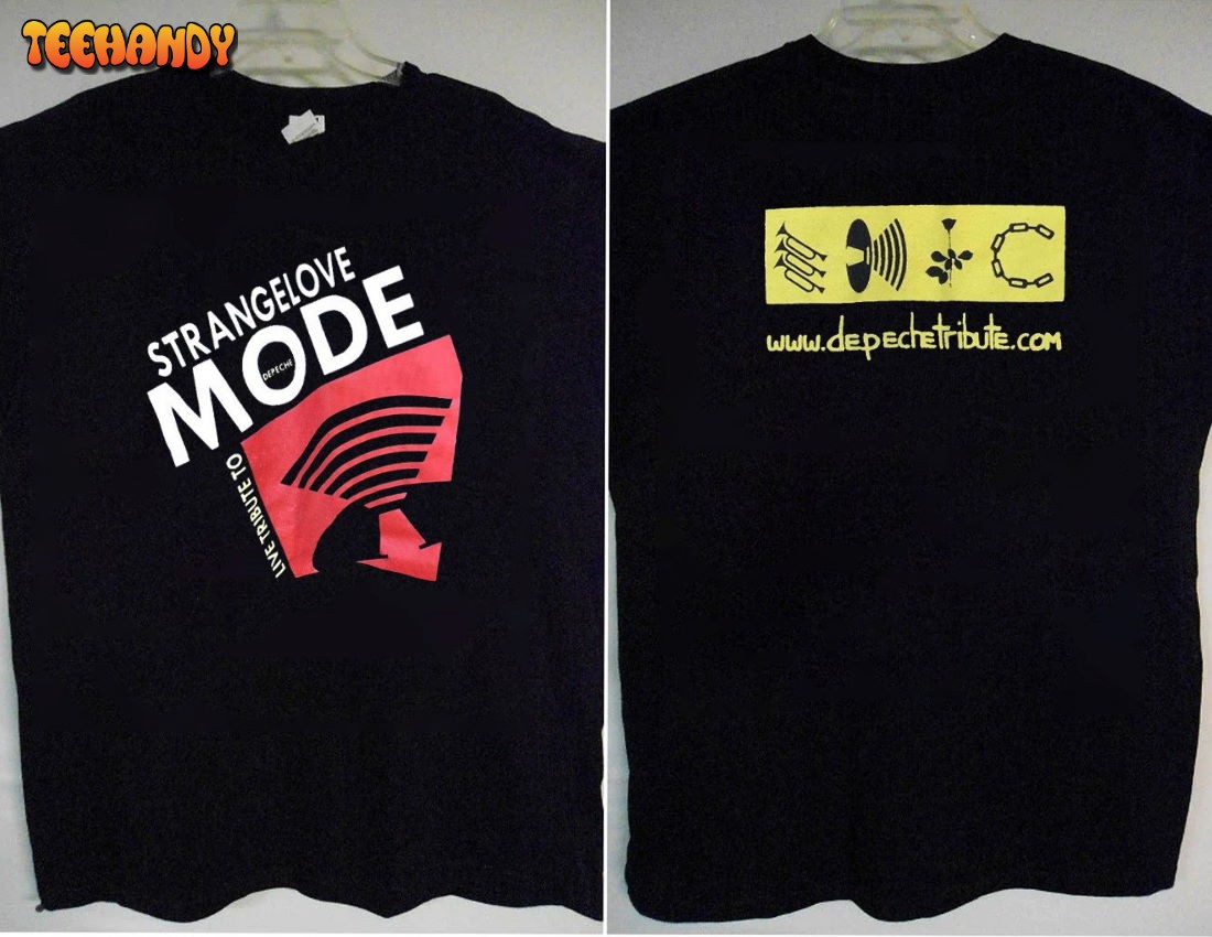 Depeche Mode Strangelove Tribute Band T-shirt, Depeche Mode T-Shirt