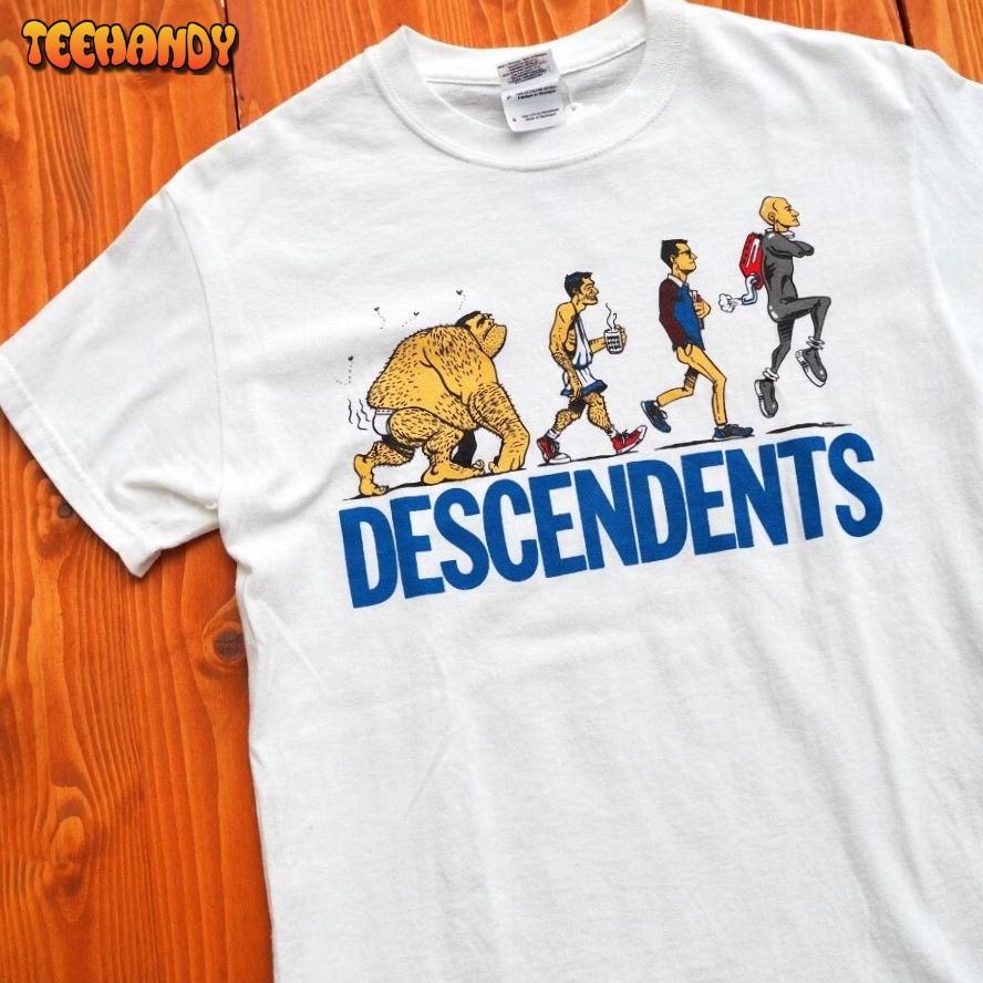 Descendents Ascent Of Man T-Shirt, 90s Descendents Band T-Shirt