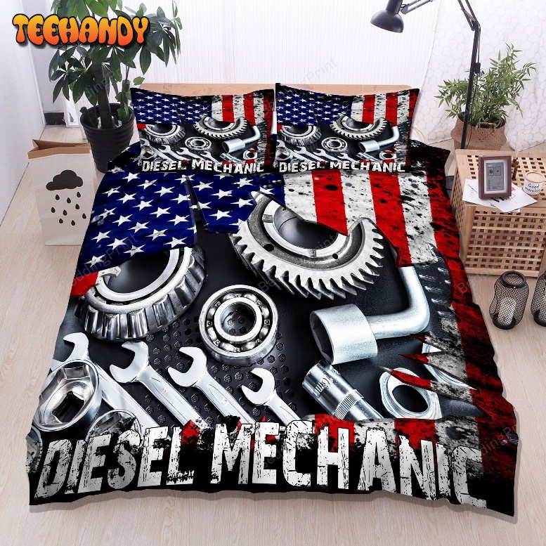 Diesel Mechanic Duvet Cover Bedding Sets