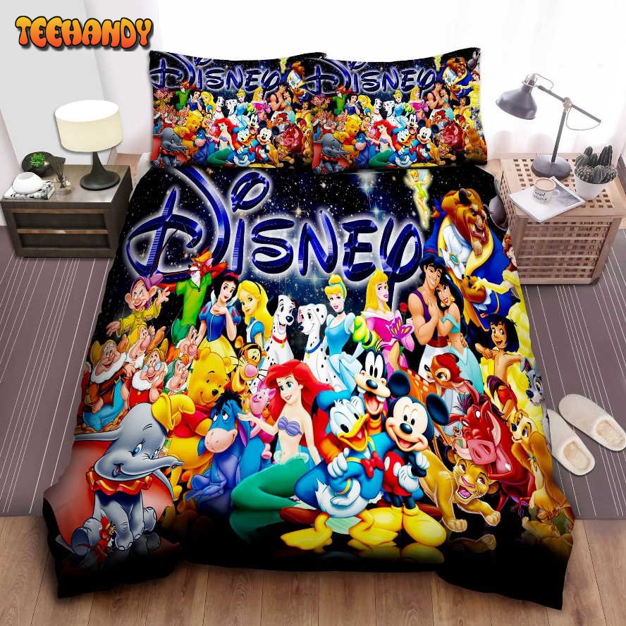 Disney Characters Duvet Cover Bedding Set