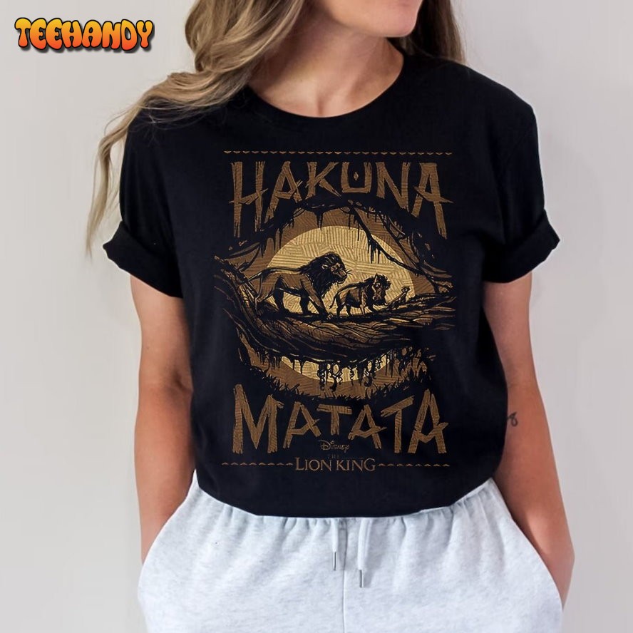 Disney Lion King Hakuna Matata Shirt, WDW Animal Kingdom Retro Shirt