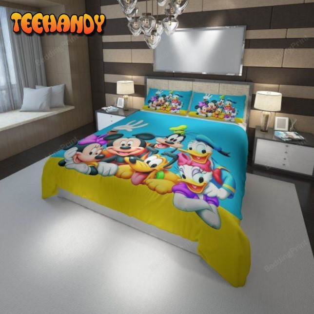 Disney Mickey Mouse And Friends 3D Printed Bedding Set