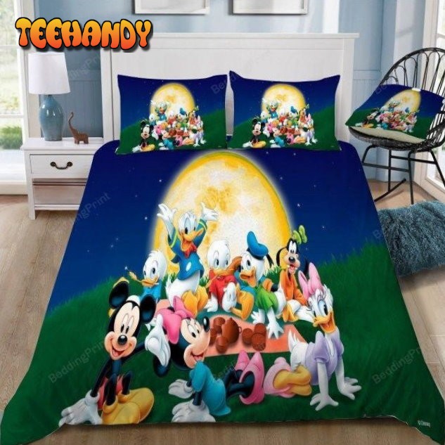 Disney Mickey Mouse And Friends Duvet Cover Bedding Set