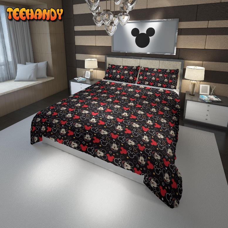 Disney Mickey Mouse And Friends V2 Duvet Cover Bedding Set