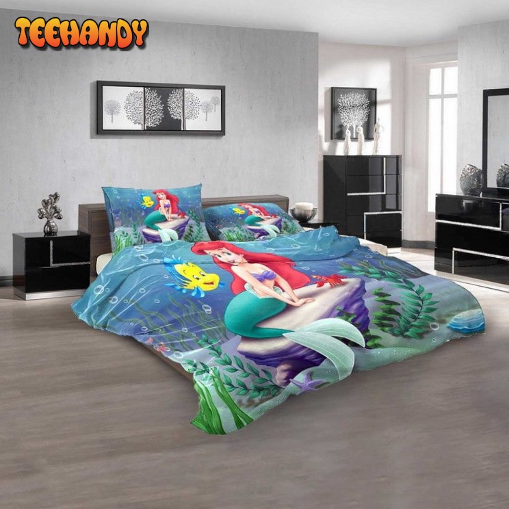 Disney Movies The Little Mermaid Bedding Set