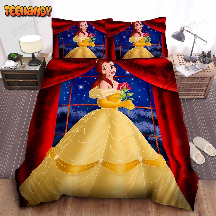 Disney Princess Belle And The Enchanted Rose Bedding Sets